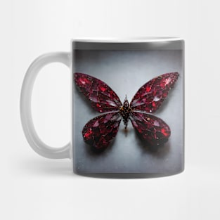 Ruby Butterfly Mug